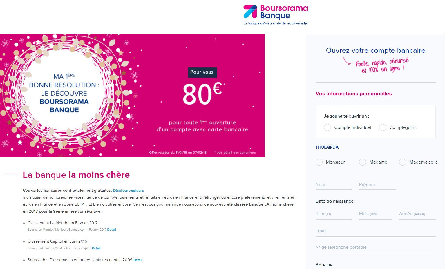 Parrainage Boursorama Banque Parrain Filleul Prime Offre L Offre De