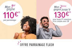 170 euros parrainage filleul boursorama banque avril 2019