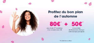 160 euros parrainage filleul boursorama banque 2019 novembre decembre