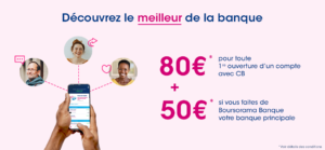 160 euros parrainage filleul boursorama banque 2021 avri 6l